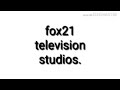 Fox 21 Television Studios Logo 2015 Remake In Kinemaster