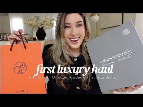 FIRST LUXURY HAUL : Let's unbox all the NEW BEAUTY Products from CHANEL, DIOR, HERMES. CURRENTBODY