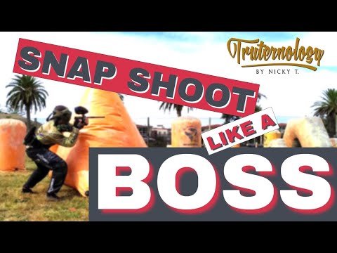 Snap Shoot like a Boss! | Paintball Skills | Snap-shooting Tutorial