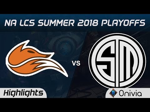 FOX vs TSM Highlights Game 1 NA LCS Summer Playoffs 2018 Echo Fox vs Team Solo Mid by Onivia