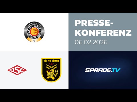 06.02.2026 - Pressekonferenz - Deggendorfer SC vs. Tölzer Löwen