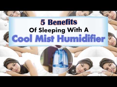 5 benefits of sleeping with a cool mist humidifier