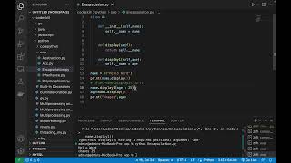 Download the video "Encapsulation in python"