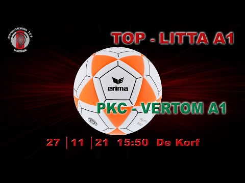 TOP/LITTA A1 tegen PKC/Vertom A1, op zaterdag 27 november 2021