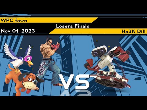 Xeno316 Losers Finals - fawn (Kazuya, Duck Hunt) vs Dill (ROB) - SSBU Ultimate Tournament
