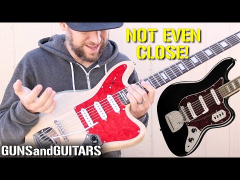 The PIT BULL JZ-6 kit is NOT a FENDER BASS VI (but still awesome!) Full REVIEW + DEMO