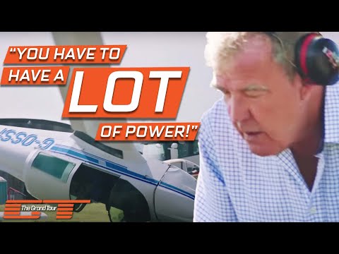 The Boys Cause Havoc On An Airfield Playing Around With A Jet Engine | The Grand Tour