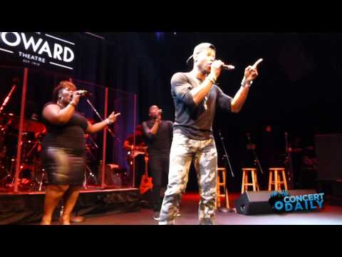 Shaun Mykals performs live at Howard Theatre LSS Universal