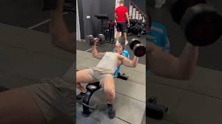 APERTURAS CON MANCUERNAS EN BANCO INCLINADO