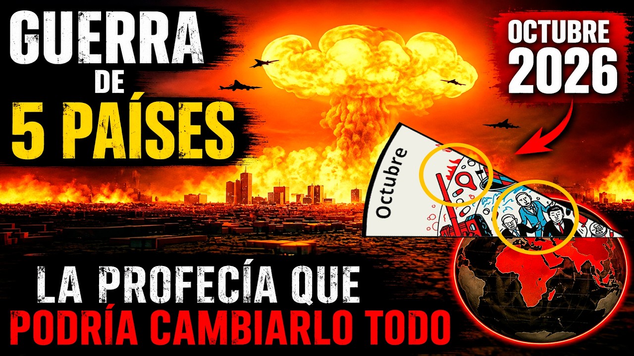 LA PROFECÍA DEL NUEVO NOSTRADAMUS ADVIERTE DE UNA GRAN GUERRA EN OCTUBRE DE 2026