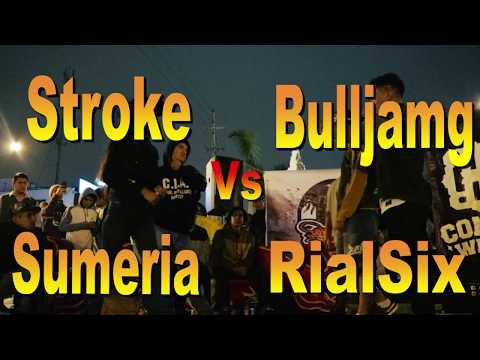 Sumeria vs Stroke vs RialSix vs Bulljamg- Audicion Achora Tu Rima 2017 - Raptonda