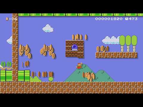 flower son and rain 改修版初期作 by あきコウラすき? - Super Mario Maker - No Commentary 1bq