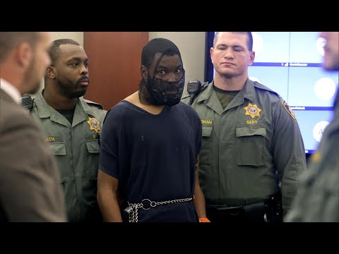 Man Who Attacked Judge Wears Spit Hood in Court