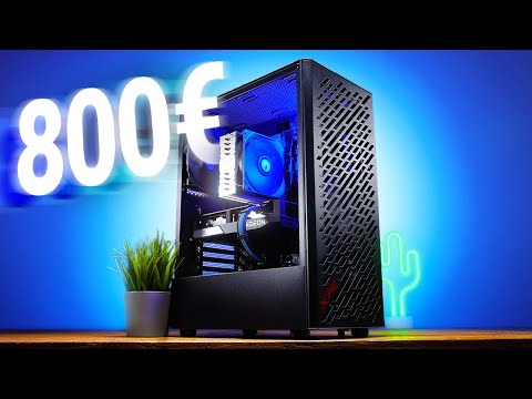 Bester 800€ GAMING PC im Test!! (2022)
