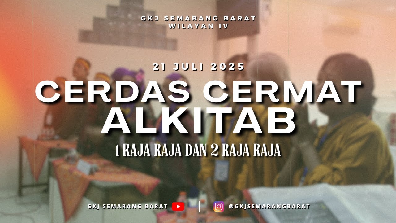 Cerdas Cermat Alkitab 1 & 2 Raja Raja