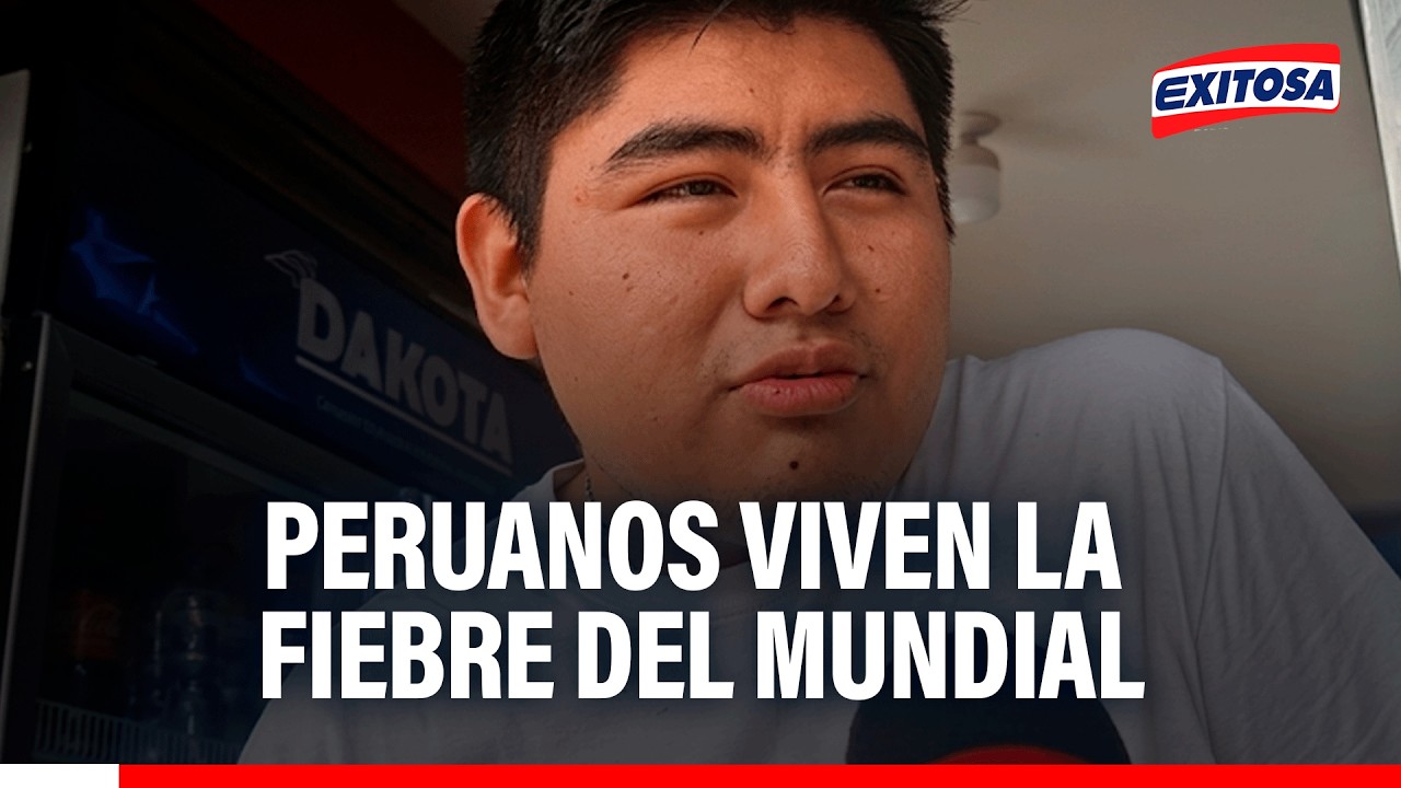 🔴🔵 Peruanos viven con emoción el inicio del Mundial: Se reúnen en la Plaza San Martín y otros puntos