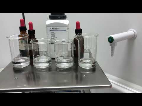 Aminosäuren Versuch, Klasse 12