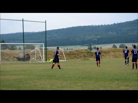 (09.06.2018) Klasa O: KS Męcinka - Kuźnia Jawor 1:2 - gol na 0:1 Yurii Shkvarlo