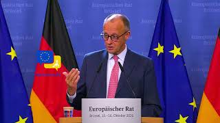 Merz Presses Brussels for Hundreds of Billions in Cuts and Less Bureaucracy