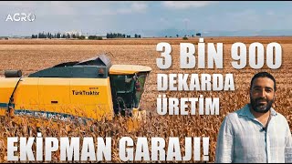 3 Bin 900 Dekarda Üretim Yapan Tarım İmparatoru Ekipman Garajını Tanıt