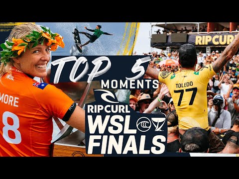 Top 5 Moments - Rip Curl WSL Finals 2022