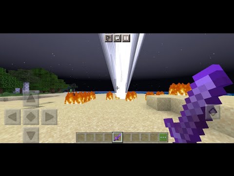 How to make a lightning sword in Minecraft