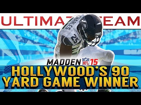 Wyza Explodes On Hollywood Jamaal Charles Game Winning TD Madden 15 Ultimate Team Gameplay