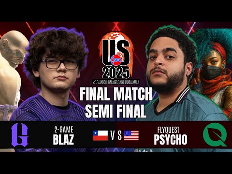 🔥 BLAZ (Sagat) vs PSYCHO (Kimberly) — Street Fighter League US 2025