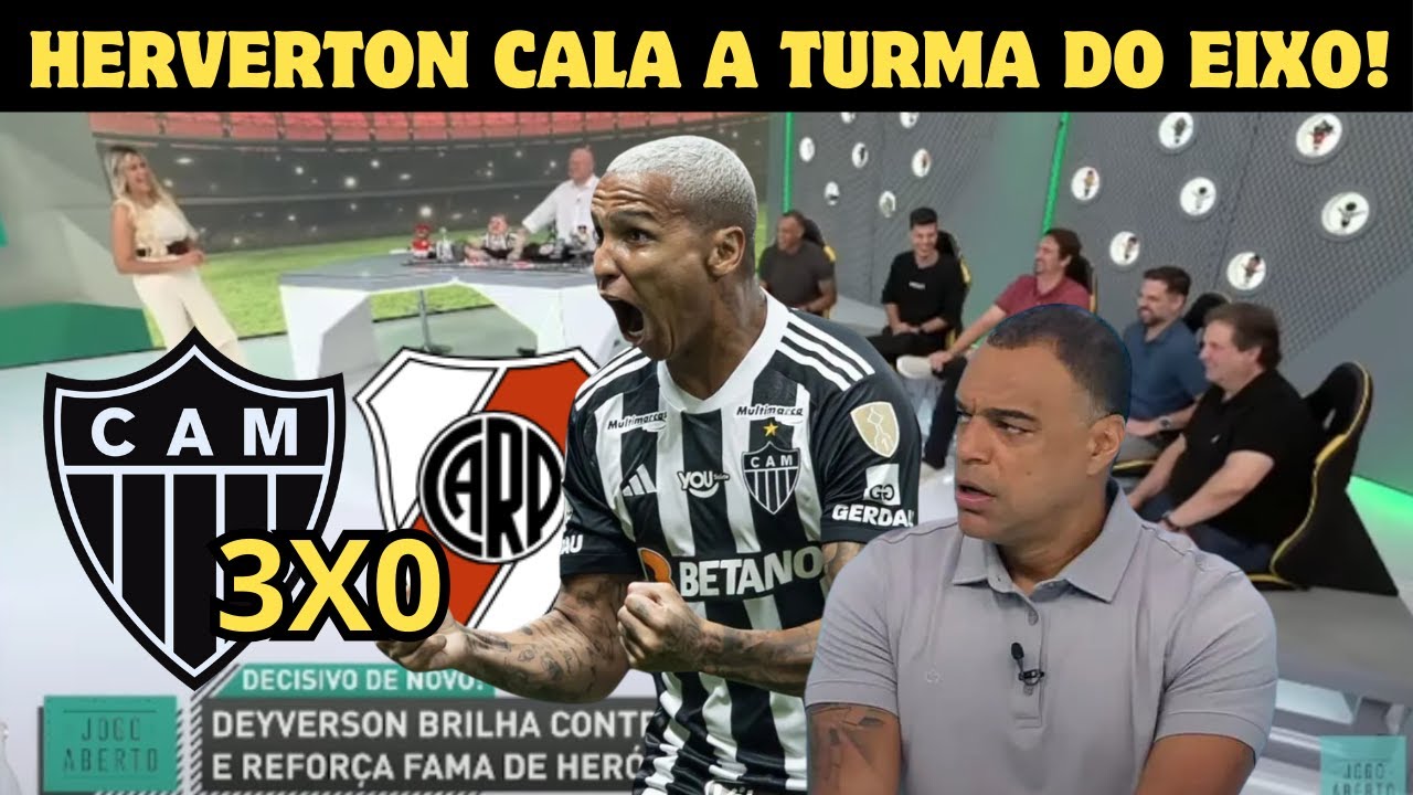 JOGO ABERTO | ATLÉTICO MG 3 X 0 RIVER PLATE | PARTE 2!