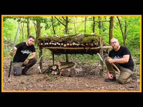 Bushcraft Camp [S05/E02] Vorbereitung für die Kälte - Outdoor Bushcraft Deutschland