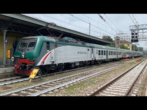 TRENI in arrivo, partenza e transito ALLA STAZIONE DI CREMONA!