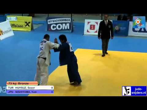 Sezer Huysuz (TUR) - Yuki Nishiyama (JPN) [-73kg] bronze