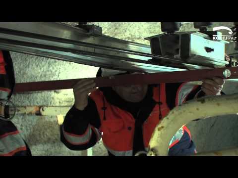 Kolej TV 24.11.2010 - 77 remontowanych dworców. Górna sztywna sieć trakcyjna.