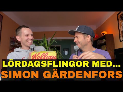 Lördagsflingor med SIMON GÄRDENFORS