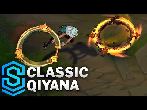 Classic Qiyana, the Empress of the Elements - Ability Preview - League of Legends