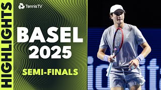 Fonseca Faces Munar, Davidovich Fokina Takes On Humbert | Basel 2025 Semi-Final Highlights