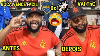 REACT COM CARA DE BUND@ NO GOL DO VASCO EM PLENA LA BOMBONERA l BOCA Jr 0X1 VASCO