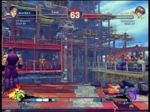 SSF4: Ult Assassin (Ryu) vs Nathandrew (Guy) Endless Battle 7/18/2010 Pt 2