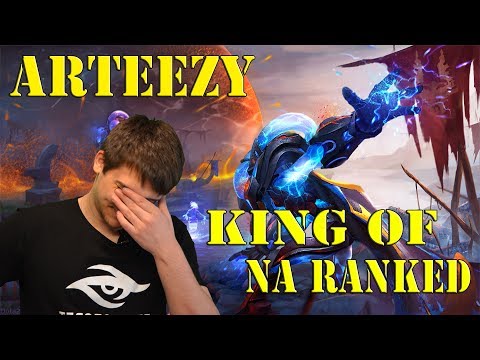Arteezy Arc Warden new Spam Hero 10+ win games
