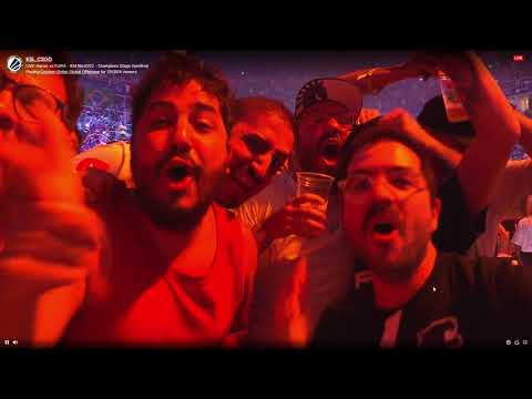 FURIA destroyed Heroic 16-6 (on heroic's map pick) and the crowd loves it