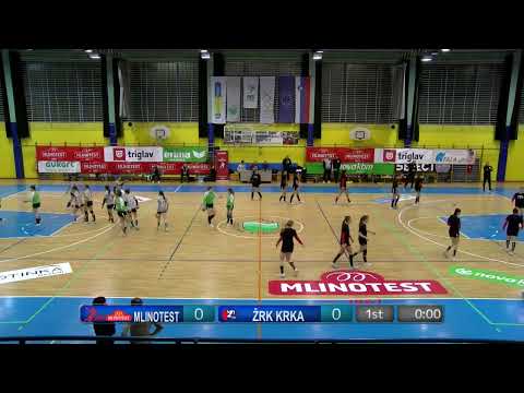 1/4 FINALA POKALA SLOVENIJE - ŽENSKE (2023/24): ŽRK MLINOTEST AJDOVŠČINA : ŽRK KRKA NOVO MESTO