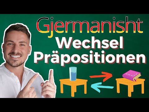 Wechselpräpositionen - Akkusativ - Dativ - Nivel A2 - Meso Gjermanisht