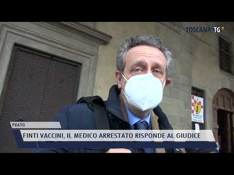2022-01-05 PRATO - FINTI VACCINI, IL MEDICO ARRESTATO RISPONDE AL GIUDICE
