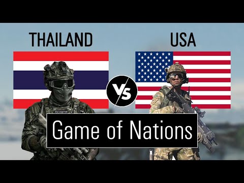 Thailand vs USA military power comparison (military comparison)
