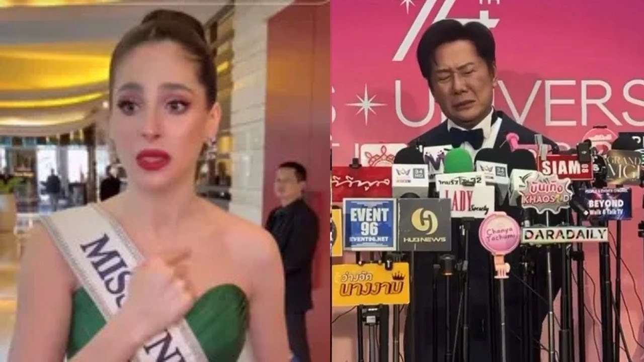 Miss Universo le pide perdón llorando a México