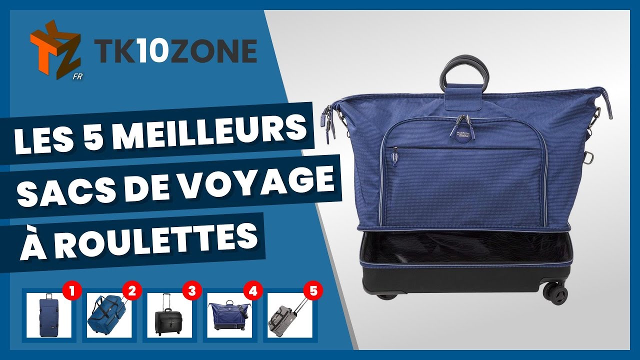Les 5 meilleurs sacs de voyage à roulettes