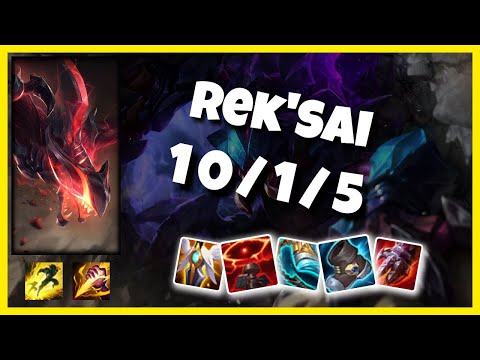 Rek'Sai s11 Jungle Challenger Replay (10/1/5) - NA