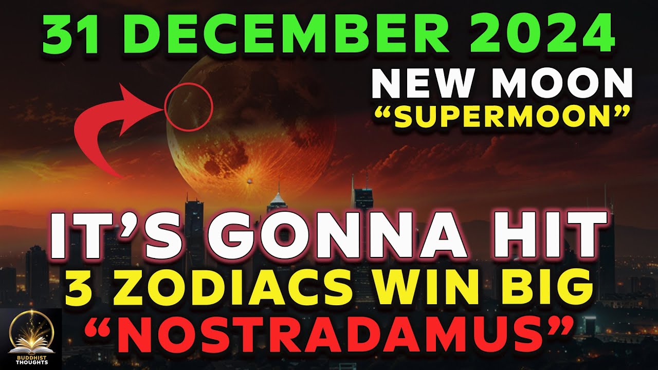 Nostradamus Predicted Success for 3 Zodiac Signs WILL BECOME MILLIONAIRES after December 31, 2024!