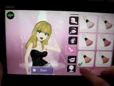 Star Girl Android Gameplay First Look (TF300) - YouTube