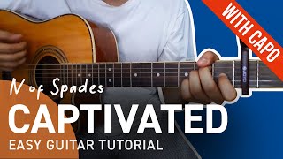 CAPTIVATED Guitar Tutorial | IV of Spades | Chordiko